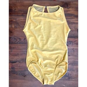 Yellow Petite Adult Leotard